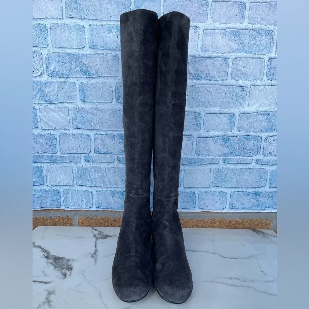 STUART WEITZMAN LANDER OTK WEDGE BOOTS 8.5 M